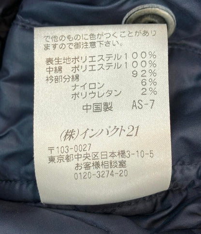 POLO RALPH LAUREN キルティングジャケット ネイビー ジップアップ スナップボタン メンズ SIZE LL ポロ・ラルフローレン