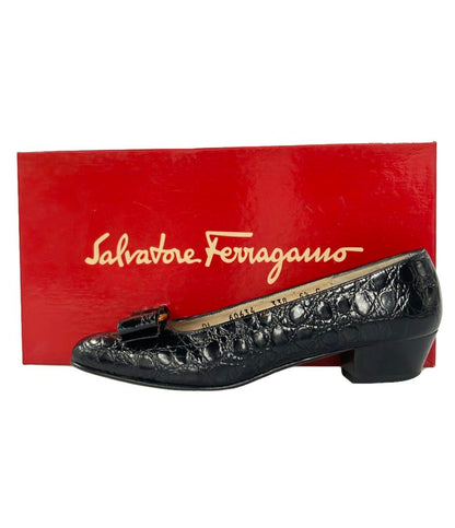 サルヴァトーレフェラガモ ラウンドトゥパンプス レディース SIZE 5 1/2 (M) Salvatore Ferragamo