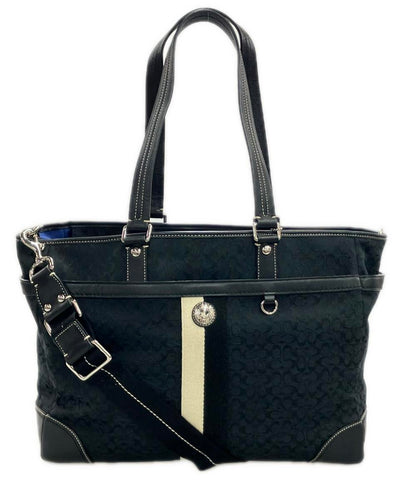 COACH トートバッグ ショルダーバッグ 2WAY 斜め掛け ミニシグネチャー F13813 レディース コーチ