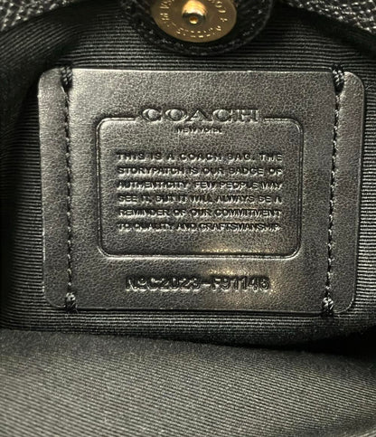 美品 COACH 2WAY ハンドバッグ ショルダーバッグ 斜め掛け F91146 レディース コーチ