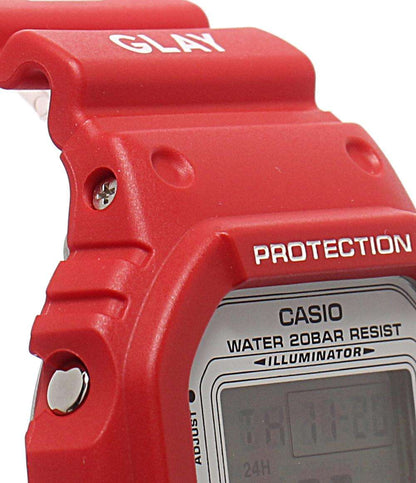 美品 CASIO 腕時計 GLAY 25th Anniversary DEMOCRACY G-SHOCK クオーツ DW-5600VT ユニセックス カシオ