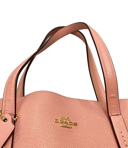 美品 COACH 2WAY トートバッグ ショルダーバッグ 斜め掛け 花柄 26891 レディース コーチ