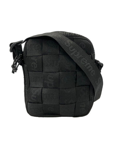美品 Supreme ショルダーバッグ 斜め掛け24SS Woven Shoulder メンズ シュプリーム