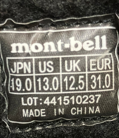 mont-bell スノーブーツ ウィンターブーツ 441510237 キッズ SIZE 19.0 モンベル