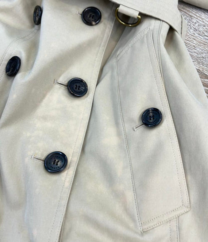 訳あり BURBERRY トレンチコート ノバチェック ベルト付き レディース SIZE 34 (XXS) バーバリー