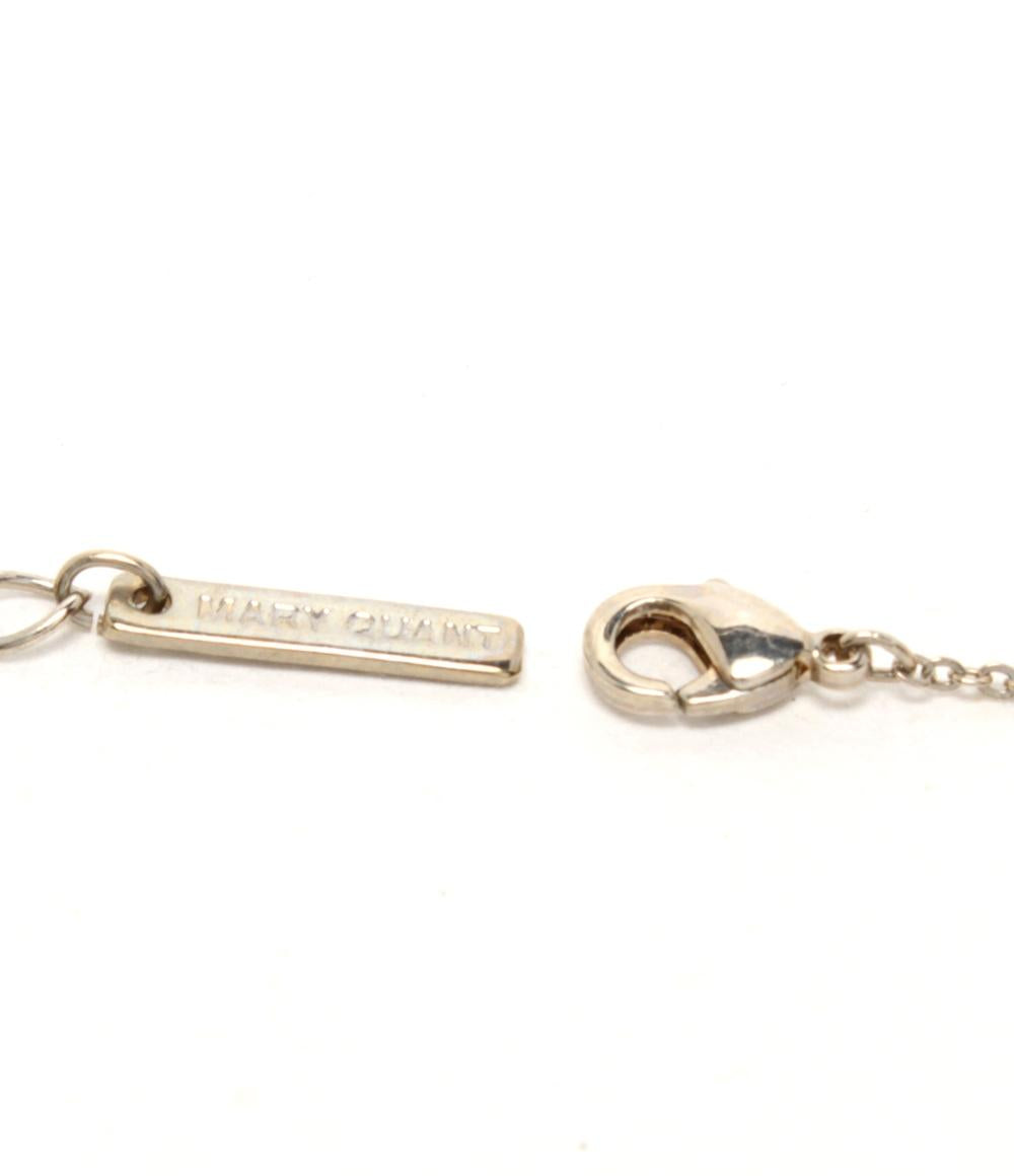 美品 MARY QUANT ネックレス ピアス フラワーモチーフ セット レディース マリークヮント