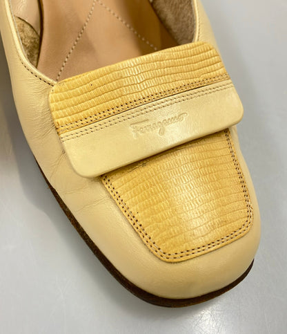 Salvatore Ferragamo バックストラップパンプス レディース SIZE 6 C サルヴァトーレフェラガモ