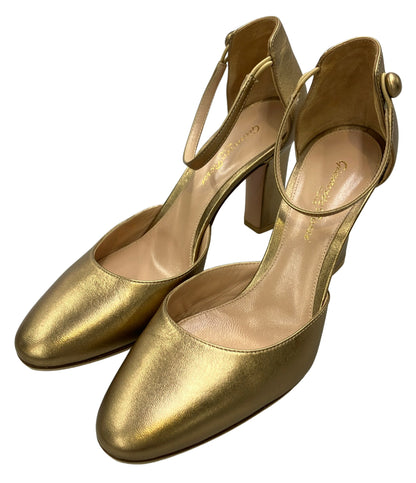 Gianvito Rossi アンクルストラップパンプス レディース SIZE 38 (24cm) ジャンヴィトロッシ