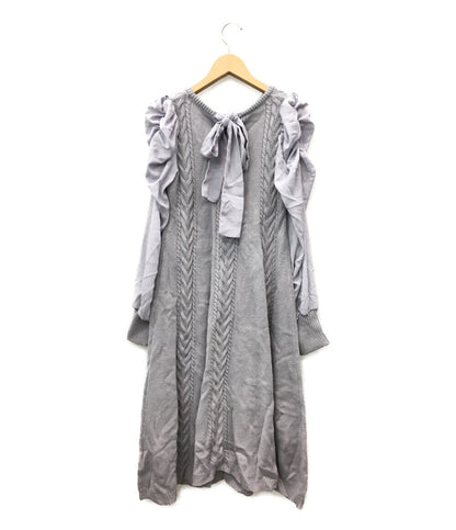 切替ニットワンピース      レディース SIZE M (M) tocco closet