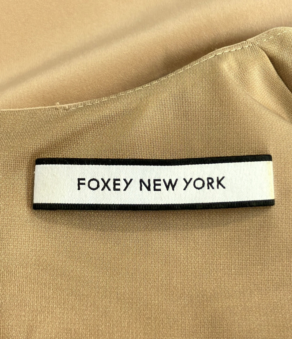 FOXEY NEW YORK 半袖 ワンピース レディース SIZE 38 (S) フォクシー ニューヨーク
