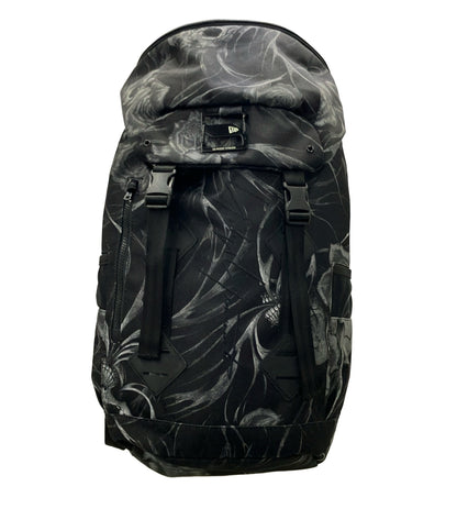 美品 NEW ERA Yohji Yamamoto リュック デイパック スカル柄 メンズ ニューエラ ヨウジヤマモト