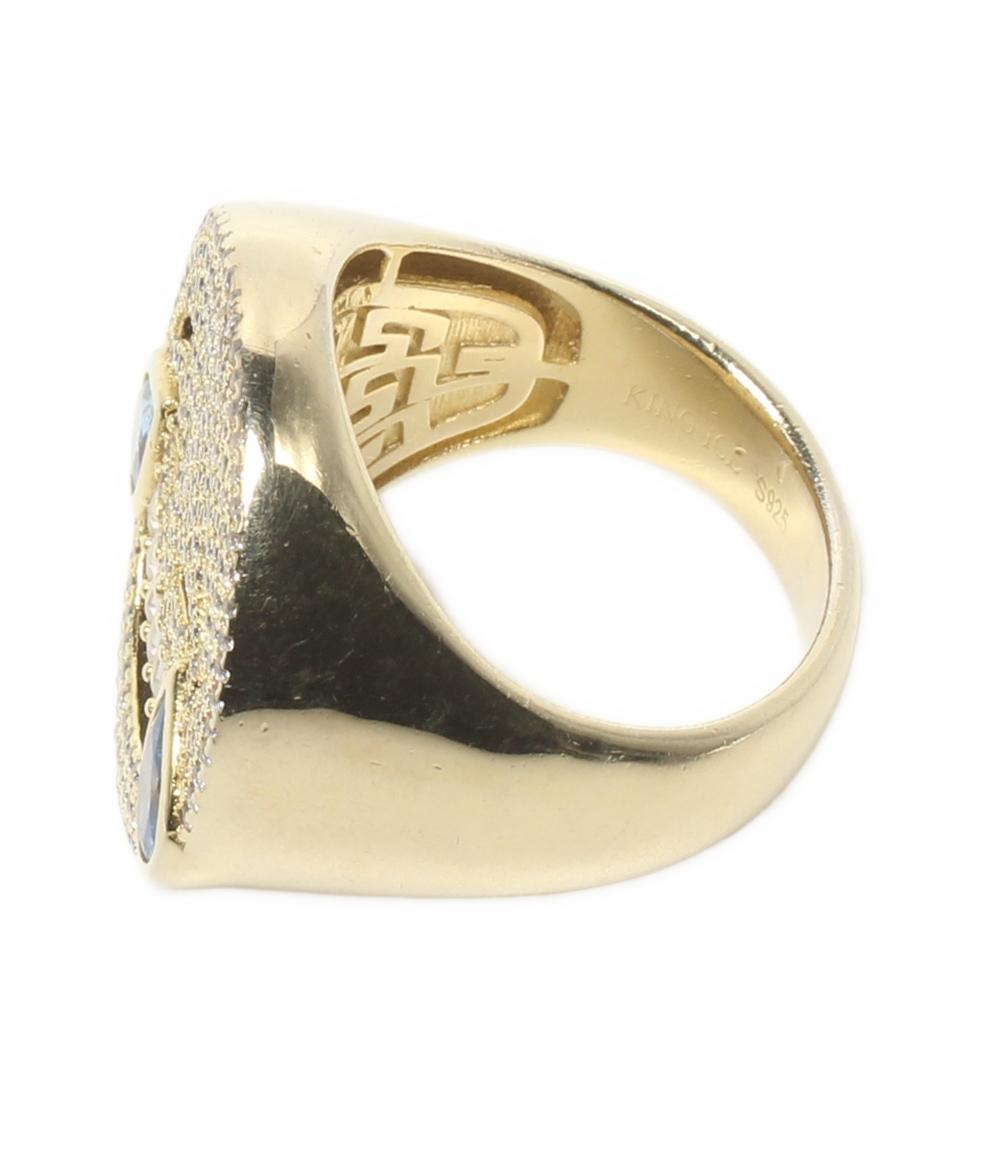 キングアイス リング 指輪 S925 メンズ SIZE 22号 King Ice