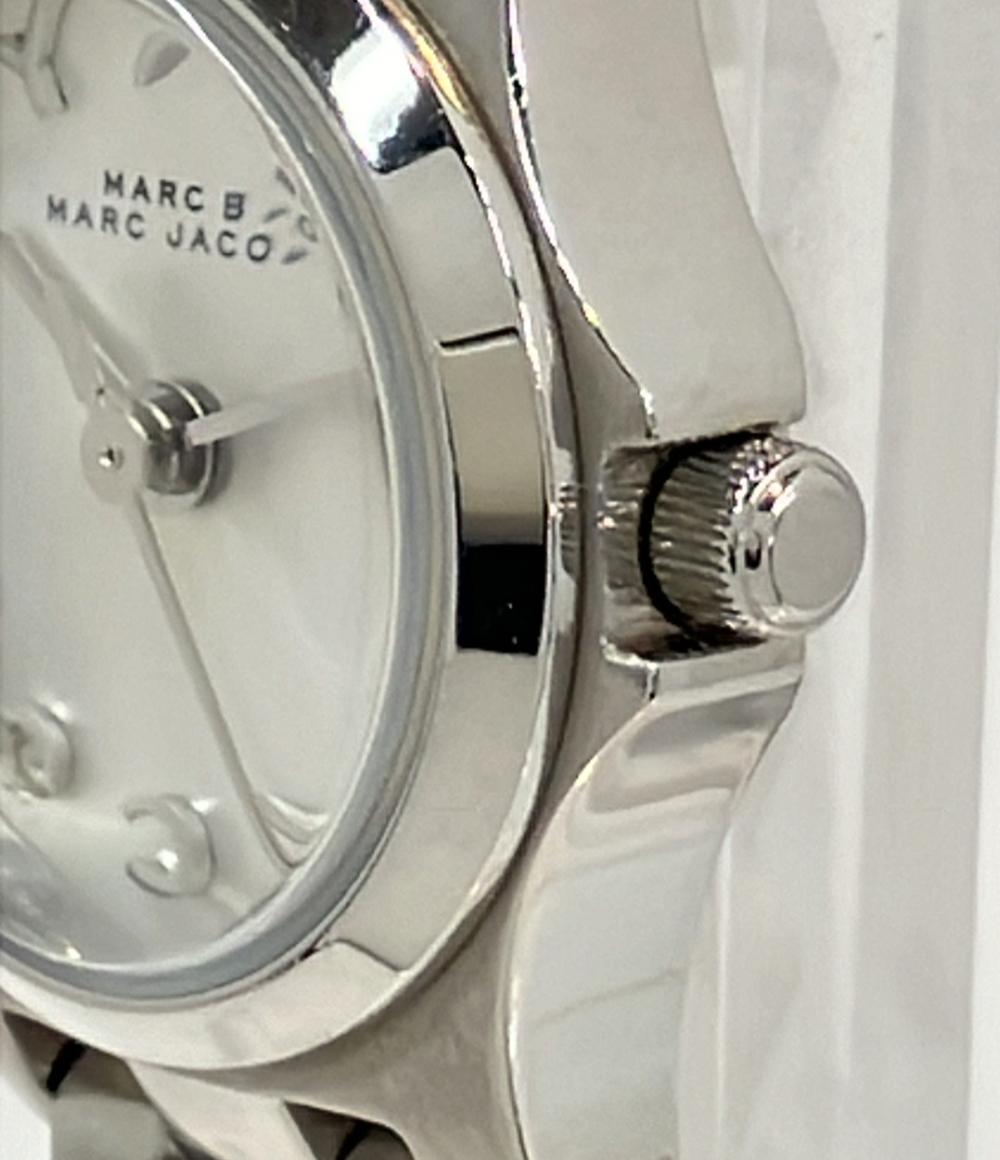 マークバイマークジェイコブス 腕時計 クオーツ シルバー MBM3198 レディース MARC BY MARC JACOBS