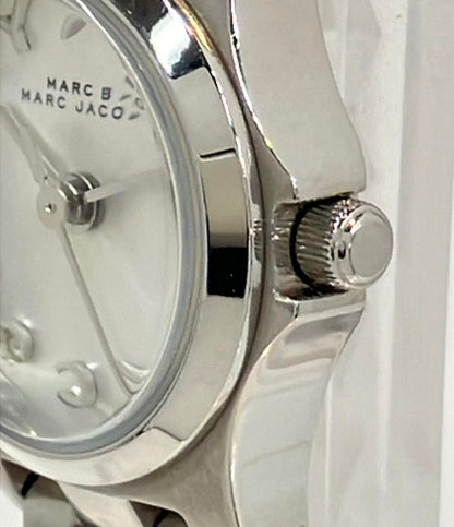 マークバイマークジェイコブス 腕時計 クオーツ シルバー MBM3198 レディース MARC BY MARC JACOBS