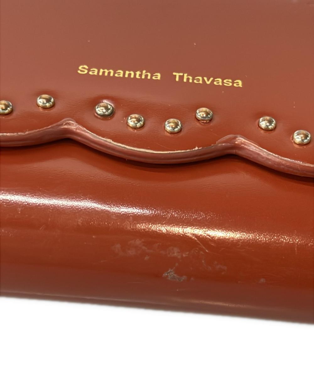 美品 サマンサタバサ 二つ折り長財布 レディース Samantha Thavasa