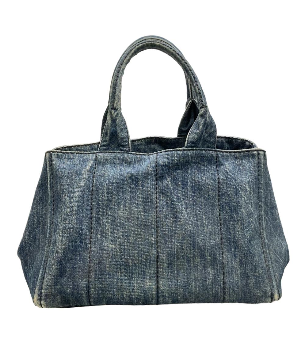 PRADA トートバッグ デニム レディース プラダ