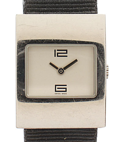 GUCCI 腕時計 クオーツ ホワイト 4900L レディース グッチ