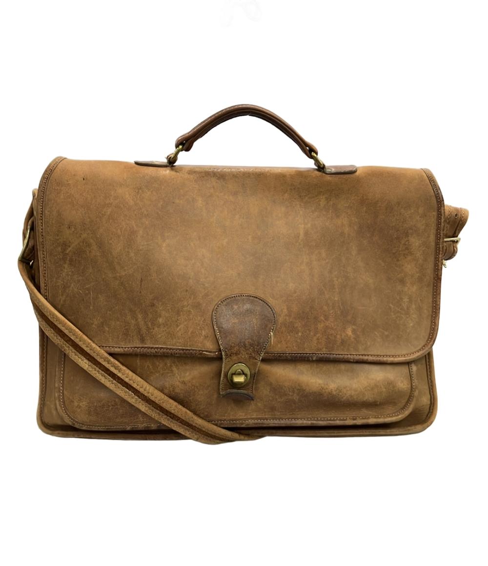 COACH ブリーフケース ショルダーバッグ 2WAY 斜め掛け レザー COACH ブリーフケース ショルダーバッグ 2WAY 斜め掛け レザー