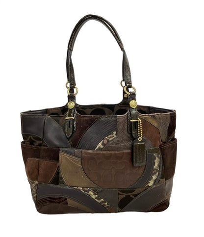 COACH トートバッグ キャンバス レザー シグネチャー F15459 レディース コーチ