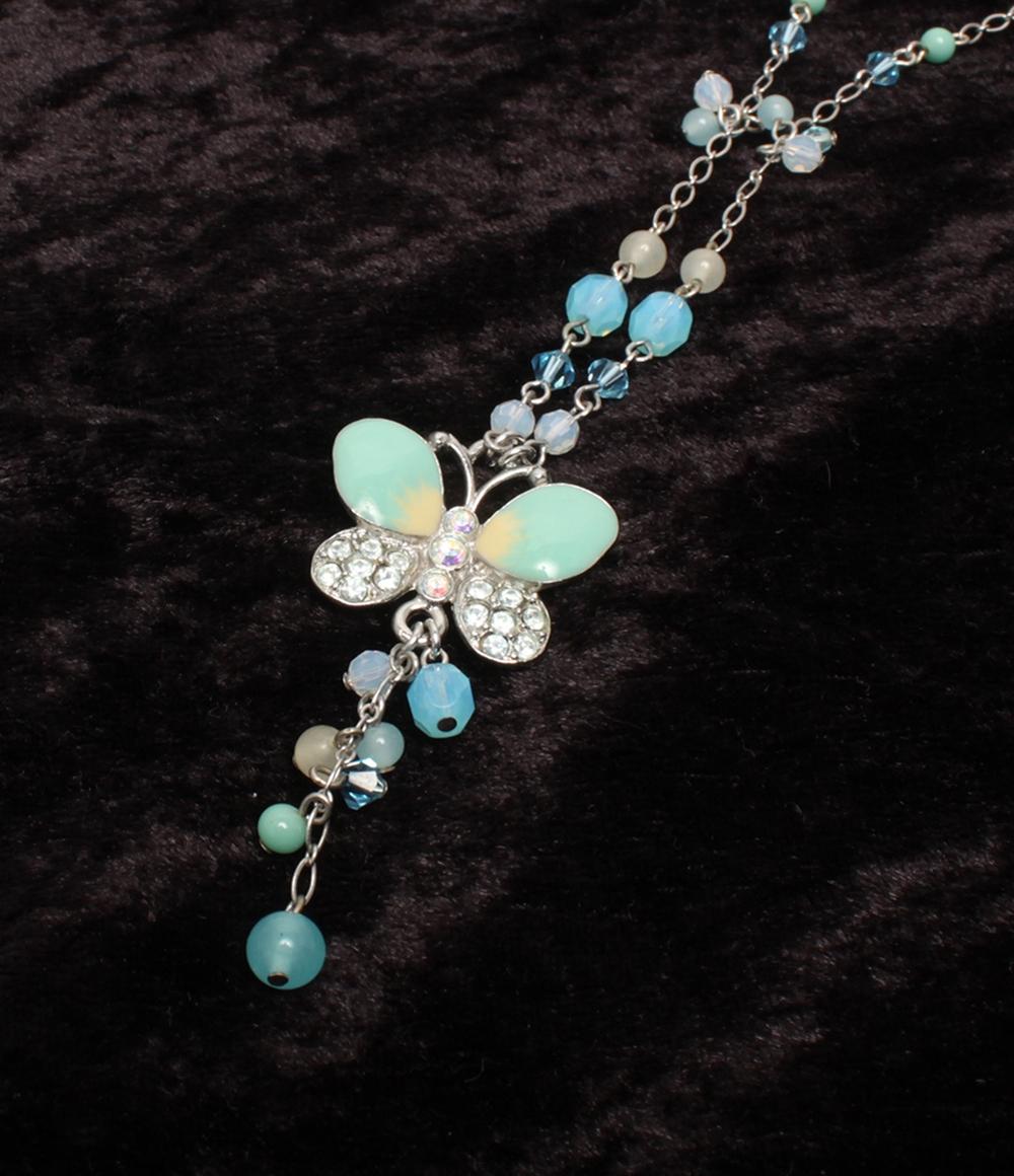 ANNA SUI ネックレス バタフライモチーフ レディース アナスイ