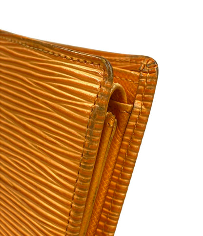 LOUIS VUITTON 二つ折り財布 ポルト ビエ カルト クレディ モネ エピ M6354H メンズ ルイ・ヴィトン