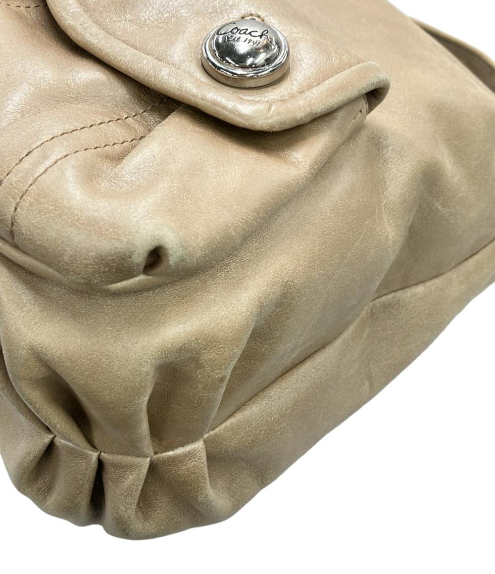 COACH ショルダーバッグ 2WAY 肩掛け 斜め掛け レザー ポピー 16486 レディース コーチ