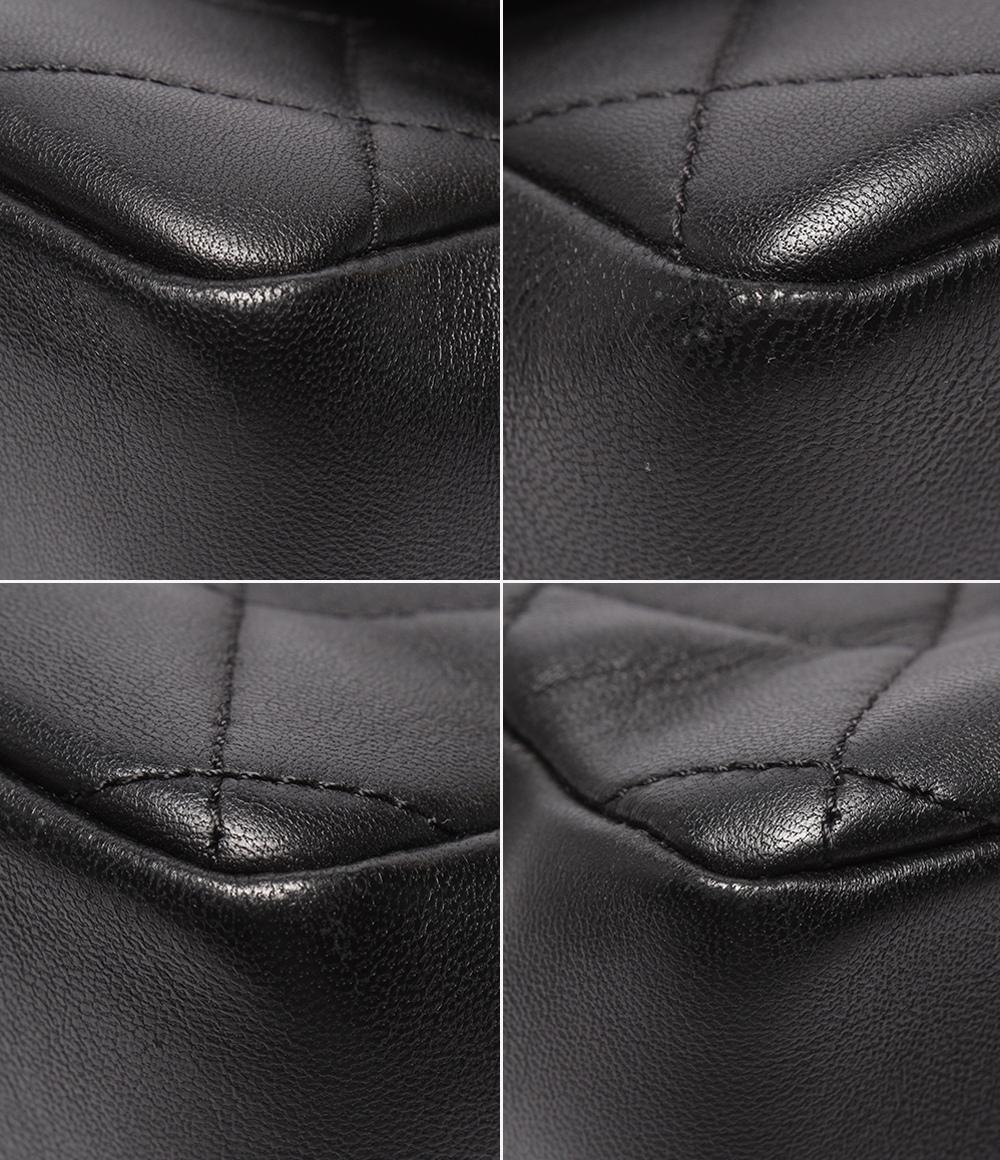 美品 CHANEL 2way チェーンショルダーバッグ マトラッセ ラムスキン ゴールド金具 29番台 AS1353 レディース シャネル