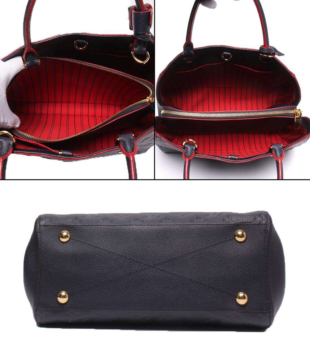 美品 LOUIS VUITTON 2wayハンドバッグ ショルダーバッグ 肩掛け モンテーニュMM アンプラント M42746 レディース ルイ・ヴィトン
