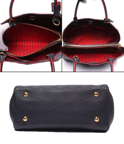 美品 LOUIS VUITTON 2wayハンドバッグ ショルダーバッグ 肩掛け モンテーニュMM アンプラント M42746 レディース ルイ・ヴィトン