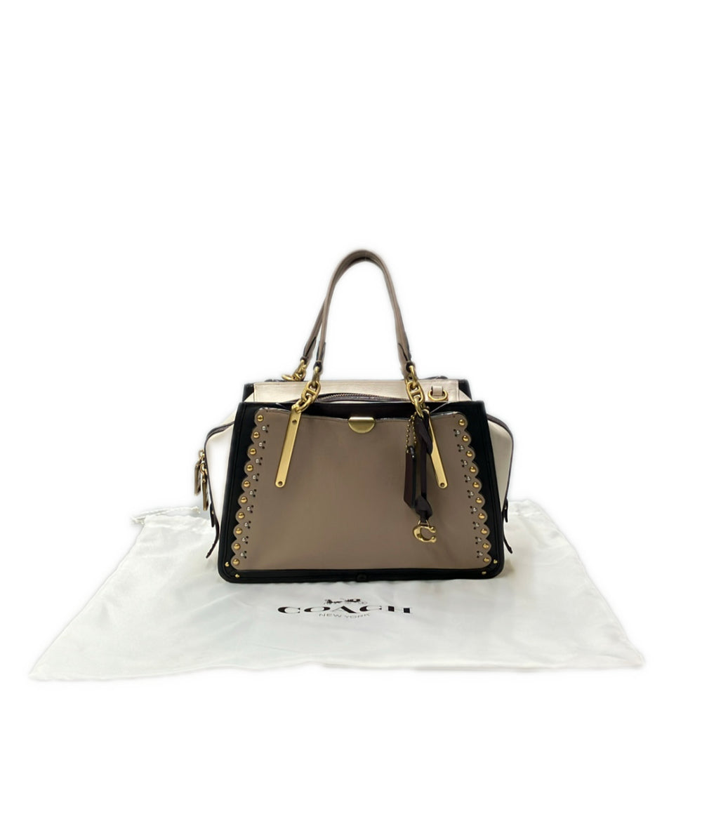 美品 COACH ハンドバッグ ショルダーバッグ 2WAY 斜め掛け レザー 76421 レディース コーチ