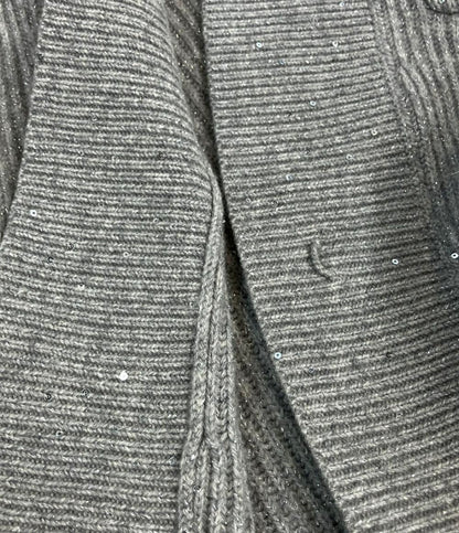 Brunello Cucinelli 長袖カーディガン アンサンブル ラメ ロング レディース SIZE XS ブルネロクチネリ