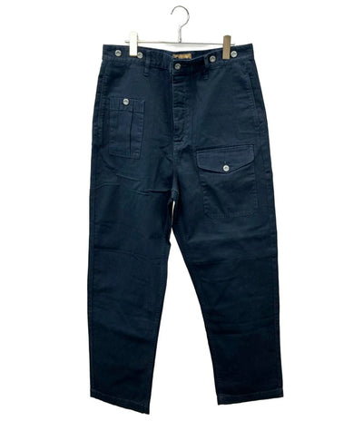Nigel Cabourn デニムパンツ ボタンフライ ガーメントダイ加工 LYBRO BRITISH ARMY PANT 8039-13-50000 メンズ SIZE 34 (L) ナイジェルケーボン