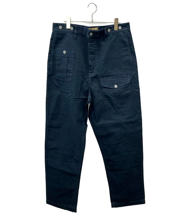 Nigel Cabourn デニムパンツ ボタンフライ ガーメントダイ加工 LYBRO