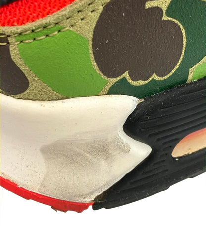 NIKE atmos ローカットスニーカー ダックカモ エアマックス90 SP CW6024-600 メンズ SIZE 28.0 (XL) ナイキ アトモス