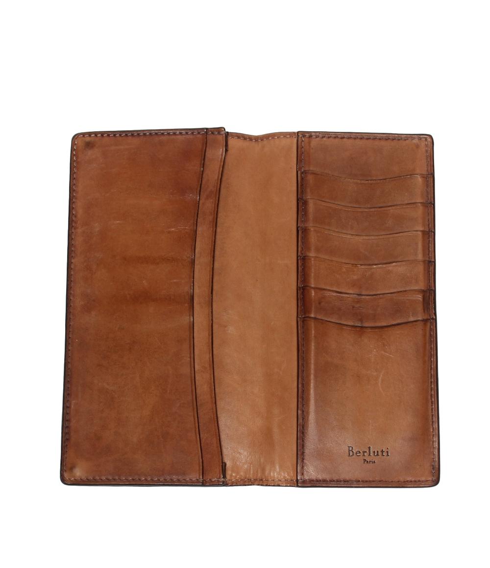 Berluti 長財布 札入れ カリグラフィ メンズ ベルルッティ