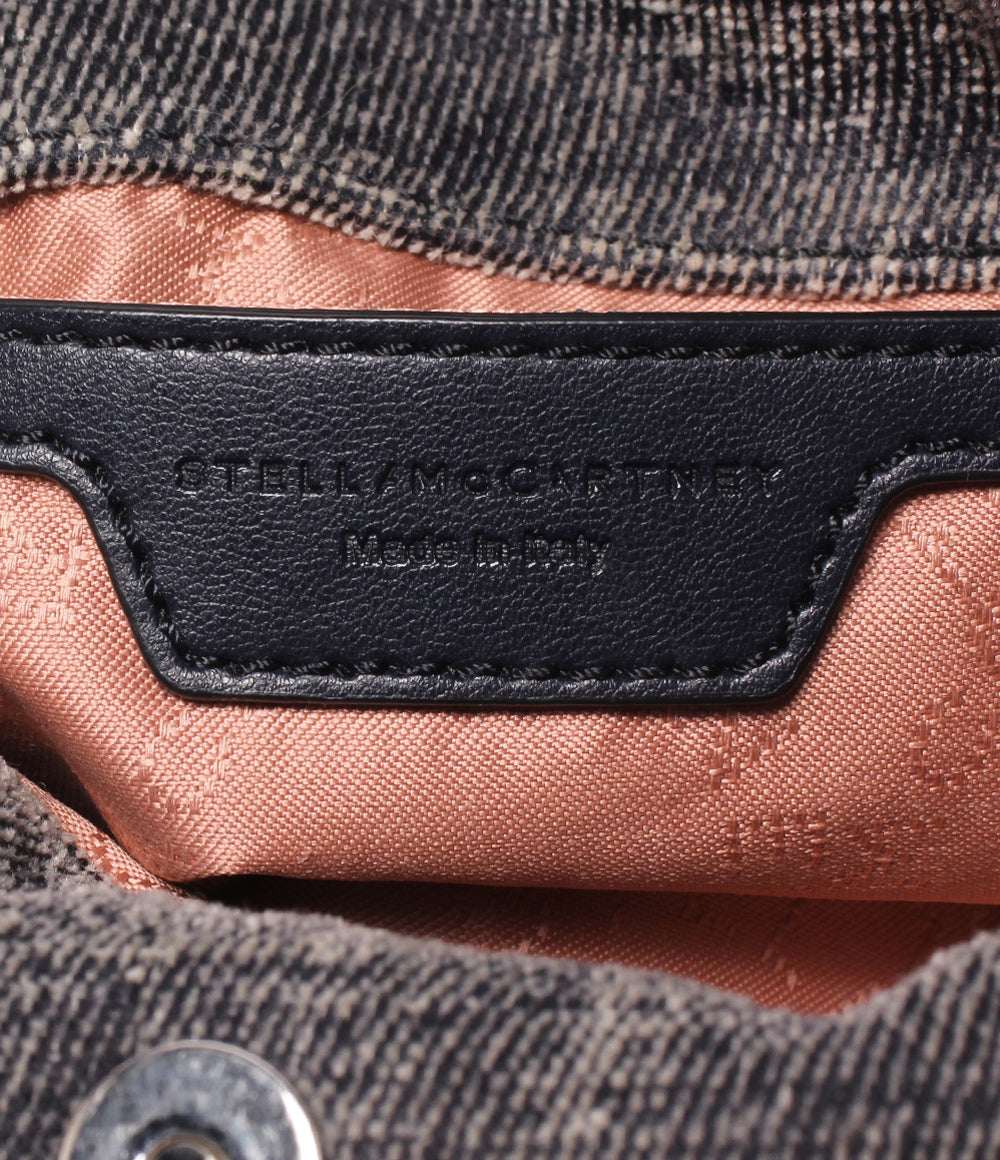 美品 STELLA McCARTNEY 2wayハンドバッグ ショルダーバッグ 斜め掛け デニム ファラベラ レディース ステラマッカートニー