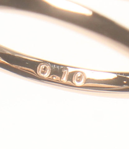 美品 ヴァンドームアオヤマ リング 指輪 K18 ダイヤ0.10ct レディース VENDOME AOYAMA