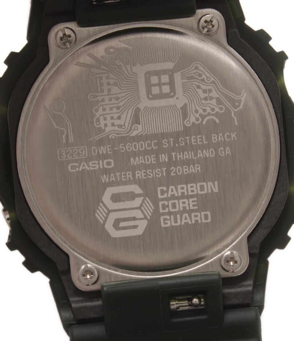 美品 CASIO 腕時計 カーボンコアガード G-SHOCK クオーツ DWE-5600CC