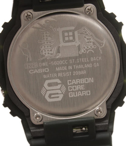 美品 CASIO 腕時計 カーボンコアガード G-SHOCK クオーツ DWE-5600CC レディース メンズ カシオ