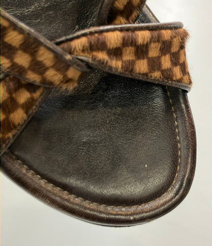 LOUIS VUITTON サンダル レディース SIZE 35 1/2 (23cm) ルイ・ヴィトン