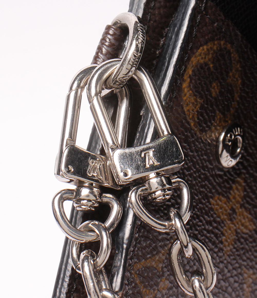 LOUIS VUITTON 三つ折り長財布 ポルトフォイユ ロン モノグラム マカサー M60168 メンズ ルイ・ヴィトン
