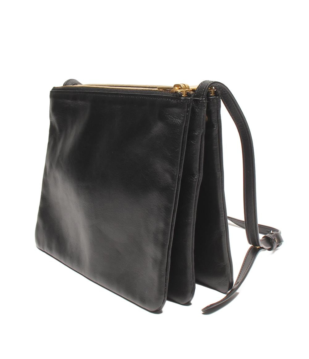 CELINE ショルダーバッグ 斜め掛け ゴールド金具 トリオ レディース セリーヌ