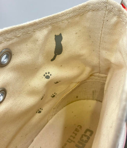 CONVERSE ハイカットスニーカー × アースミュージックアンドエコロジー 猫 5CK214 レディース SIZE 24.0 (L) コンバース