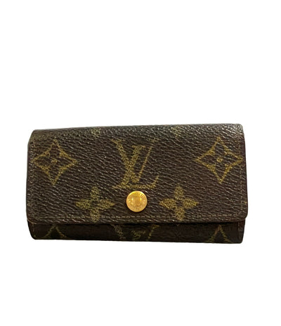 訳あり LOUIS VUITTON 4連キーケース ミュルティクレ4 モノグラム M62631 レディース メンズ ルイ・ヴィトン
