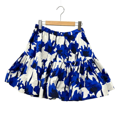 ジェイソンウー ミニスカート Jason Wu abstract-print Ruched Skirt レディース SIZE 14 (L) JASON WU
