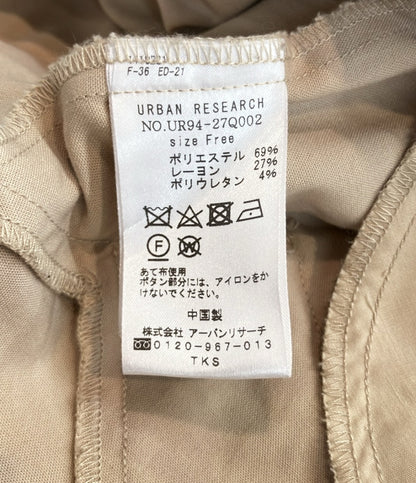 アーバンリサーチ コクーンドレープトレンチコート レディース SIZE F URBAN RESEARCH