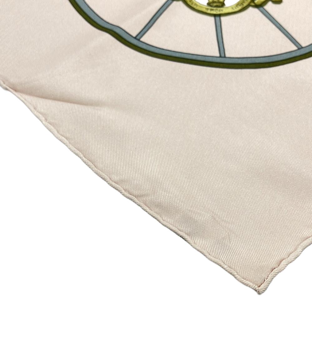 HERMES スカーフ カレ90 シルク100% SPRINGS レディース エルメス