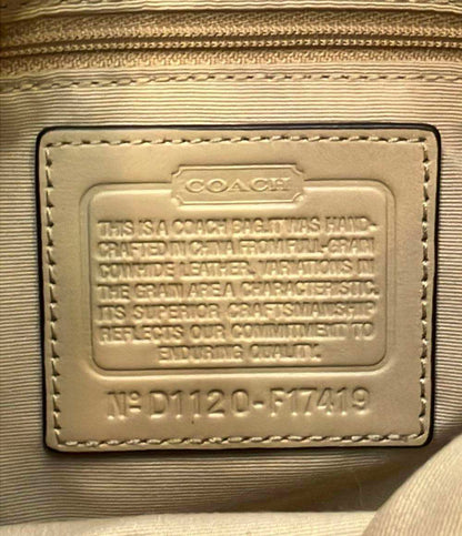 美品 COACH トートバッグ ショルダーバッグ 肩掛け パイソン柄 F17419 レディース コーチ