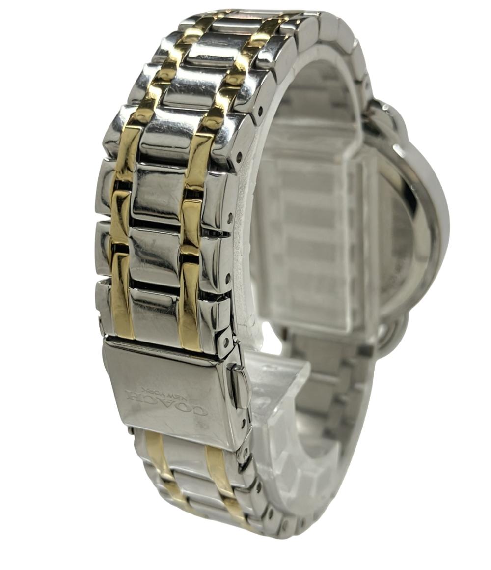 コーチ ③-94 602 COACH 腕時計 クオーツ ホワイト CA.105.7