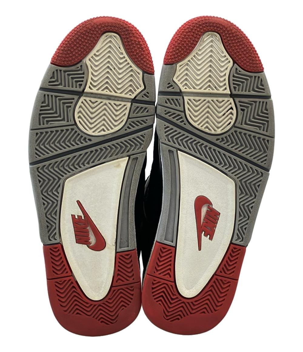 NIKE ミドルカットスニーカー AIR JORDAN 4 RETRO 308497-060 メンズ SIZE 26.5 (M) ナイキ